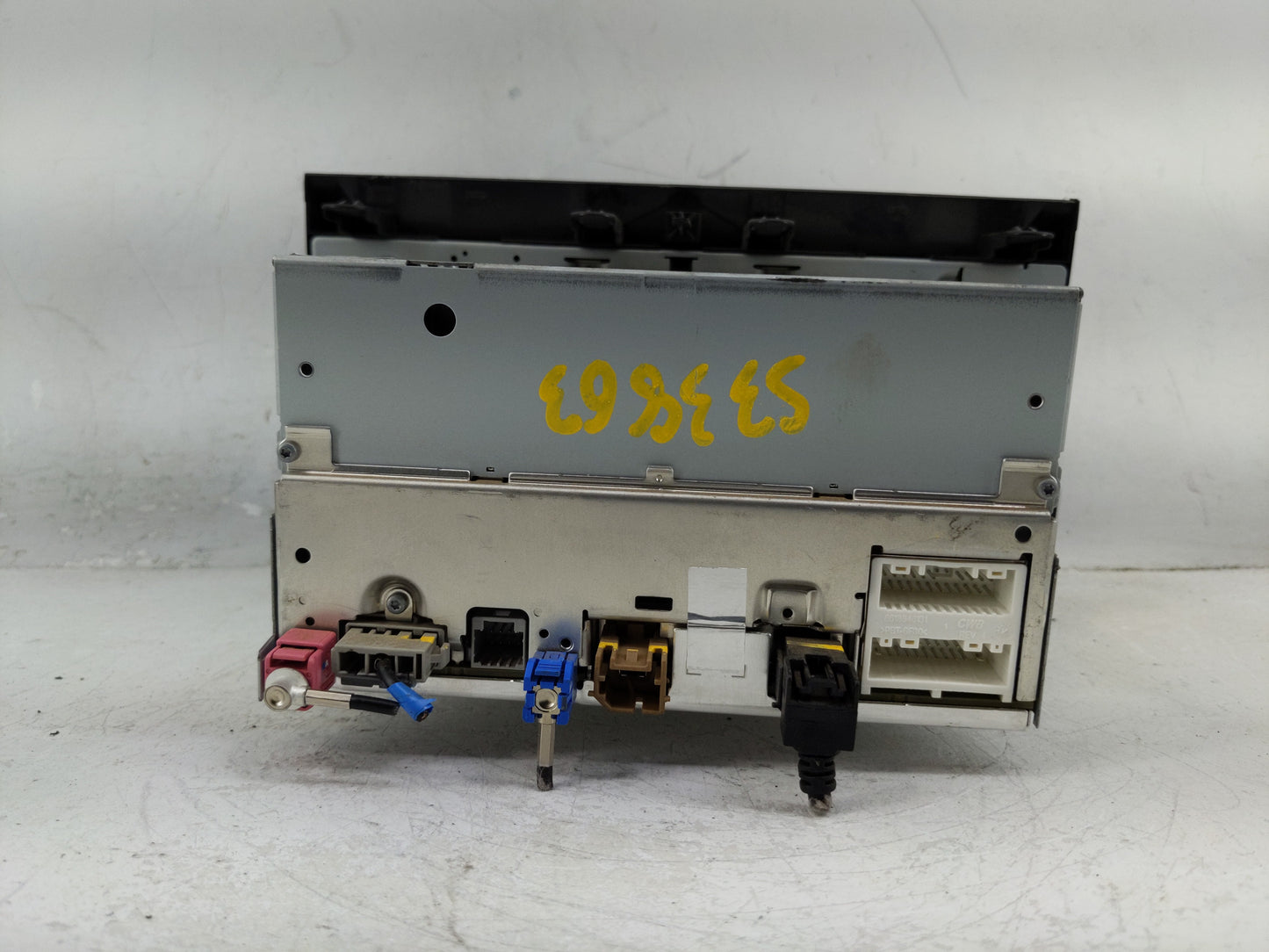 2016-2017 Nissan Titan Radio AM FM Cd Player Receiver Replacement P/N:25915EZ22B 7 515 750 087 Fits Fits 2016 2017 OEM Used 