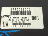 2017-2017 Nissan Titan Temperature Control Module 27760ez00d - Oemusedautoparts1.com