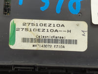 2016-2017 Nissan Titan Climate Control Module Temperature AC/Heater Replacement P/N:27510EZ10A 27510EZ10A--H Fits Fits 2016 