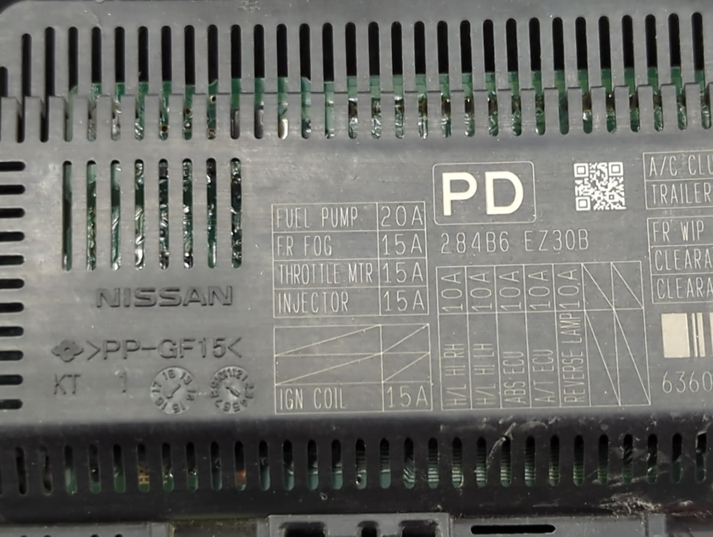 2017-2017 Nissan Titan Power Supply Control Module 284b6 Ez30b - Oemusedautoparts1.com