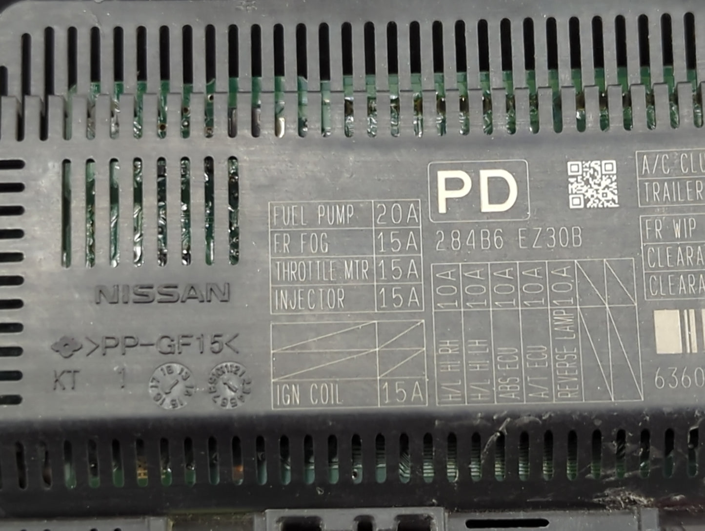 2017-2017 Nissan Titan Power Supply Control Module 284b6 Ez30b - Oemusedautoparts1.com