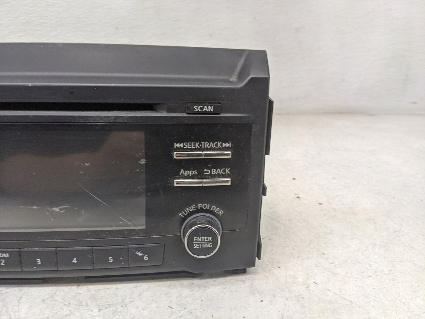 2016-2017 Nissan Titan Radio AM FM Cd Player Receiver Replacement P/N:28185EZ30A CQ-JN95E0GX, 3FEA00627429 Fits Fits 2016 20