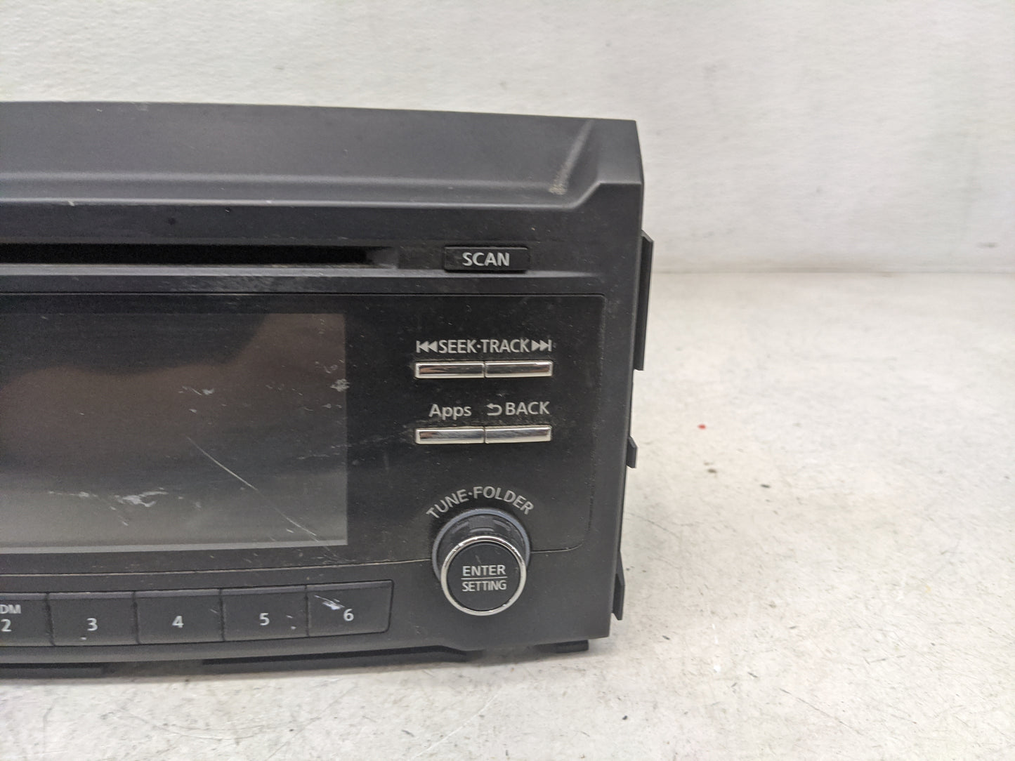 2016-2017 Nissan Titan Radio AM FM Cd Player Receiver Replacement P/N:28185EZ30A CQ-JN95E0GX, 3FEA00627429 Fits Fits 2016 20
