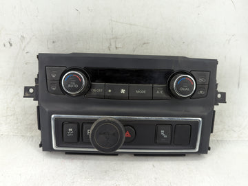 2016-2017 Nissan Titan Xd Climate Control Module Temperature AC/Heater Replacement P/N:27500-EZ20B Fits Fits 2016 2017 OEM U