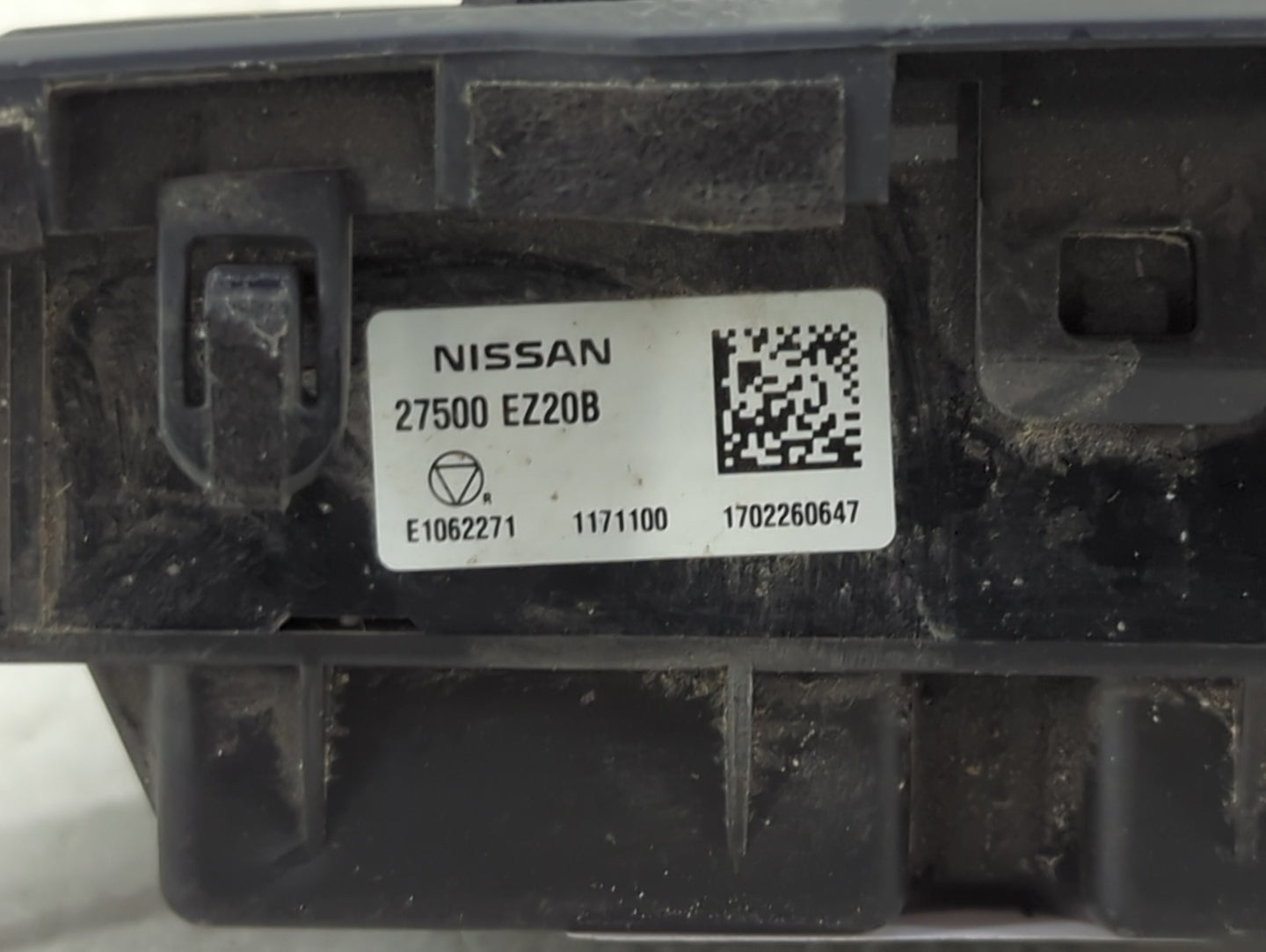 2016-2017 Nissan Titan Xd Climate Control Module Temperature AC/Heater Replacement P/N:27500-EZ20B Fits Fits 2016 2017 OEM U