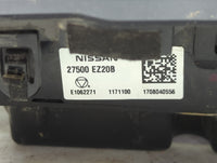 2017 Nissan Titan Xd Climate Control Module Temperature AC/Heater Replacement P/N:27500 EZ20B Fits OEM Used Auto Parts - Oem