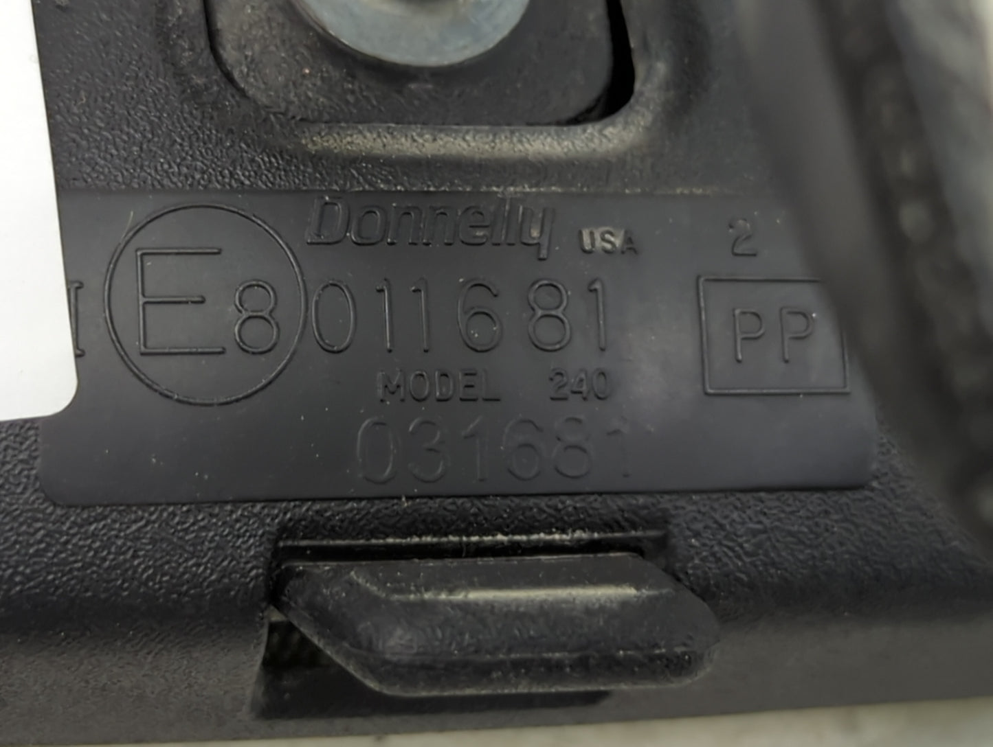 2017 Nissan Titan Xd Interior Rear View Mirror Replacement OEM Fits OEM Used Auto Parts - Oemusedautoparts1.com