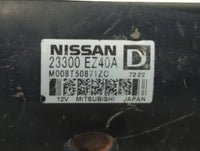 2016-2019 Nissan Titan Xd Car Starter Motor Solenoid OEM P/N:23300 EZ40A Fits Fits 2016 2017 2018 2019 OEM Used Auto Parts -