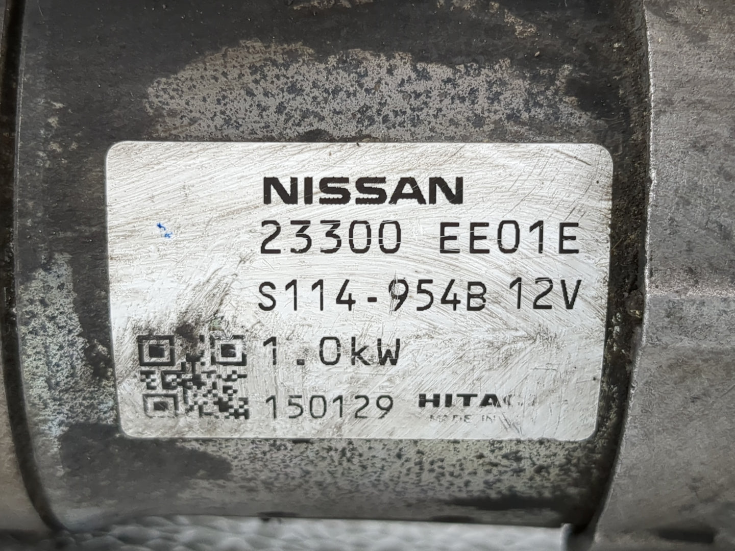 2012-2019 Nissan Versa Car Starter Motor Solenoid OEM P/N:23300 EE01E Fits Fits 2012 2013 2014 2015 2016 2017 2018 2019 OEM 