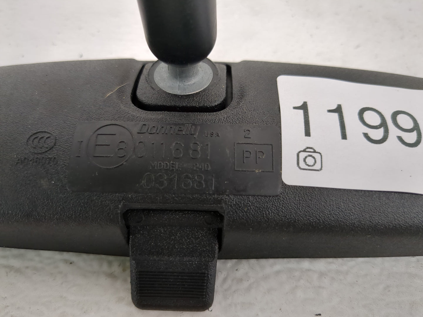 2007-2022 Nissan Versa Interior Rear View Mirror Replacement OEM P/N:E8011681 Fits OEM Used Auto Parts - Oemusedautoparts1.c