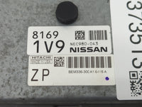 2014-2017 Nissan Versa PCM Engine Control Computer ECU ECM PCU OEM P/N:NEC980-043 Fits Fits 2014 2015 2016 2017 OEM Used Aut