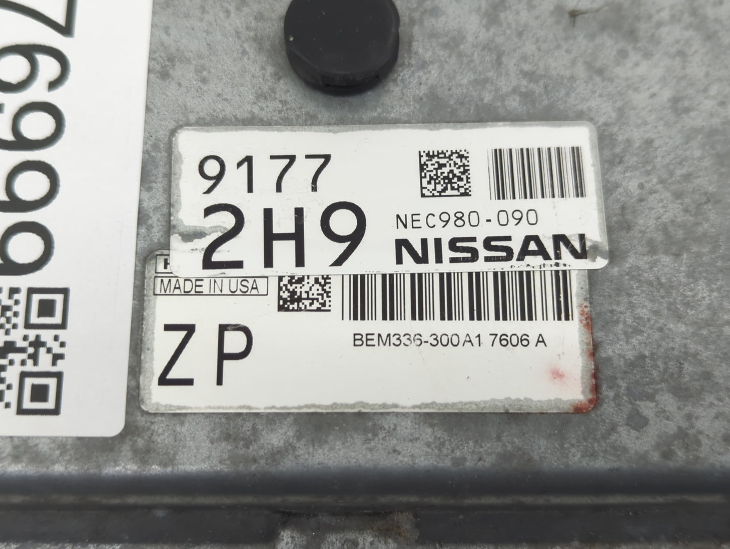 2014-2017 Nissan Versa PCM Engine Control Computer ECU ECM PCU OEM P/N:NEC980-090 Fits Fits 2014 2015 2016 2017 OEM Used Aut