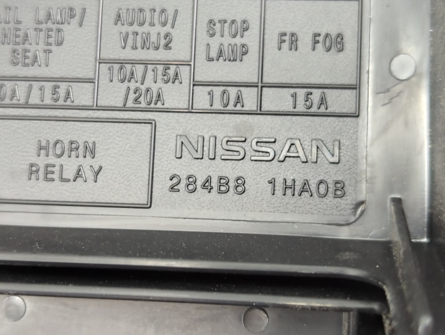 2013-2019 Nissan Versa Fusebox Fuse Box Panel Relay Module P/N:284B8 1HA0B Fits Fits 2013 2014 2015 2016 2017 2018 2019 OEM 