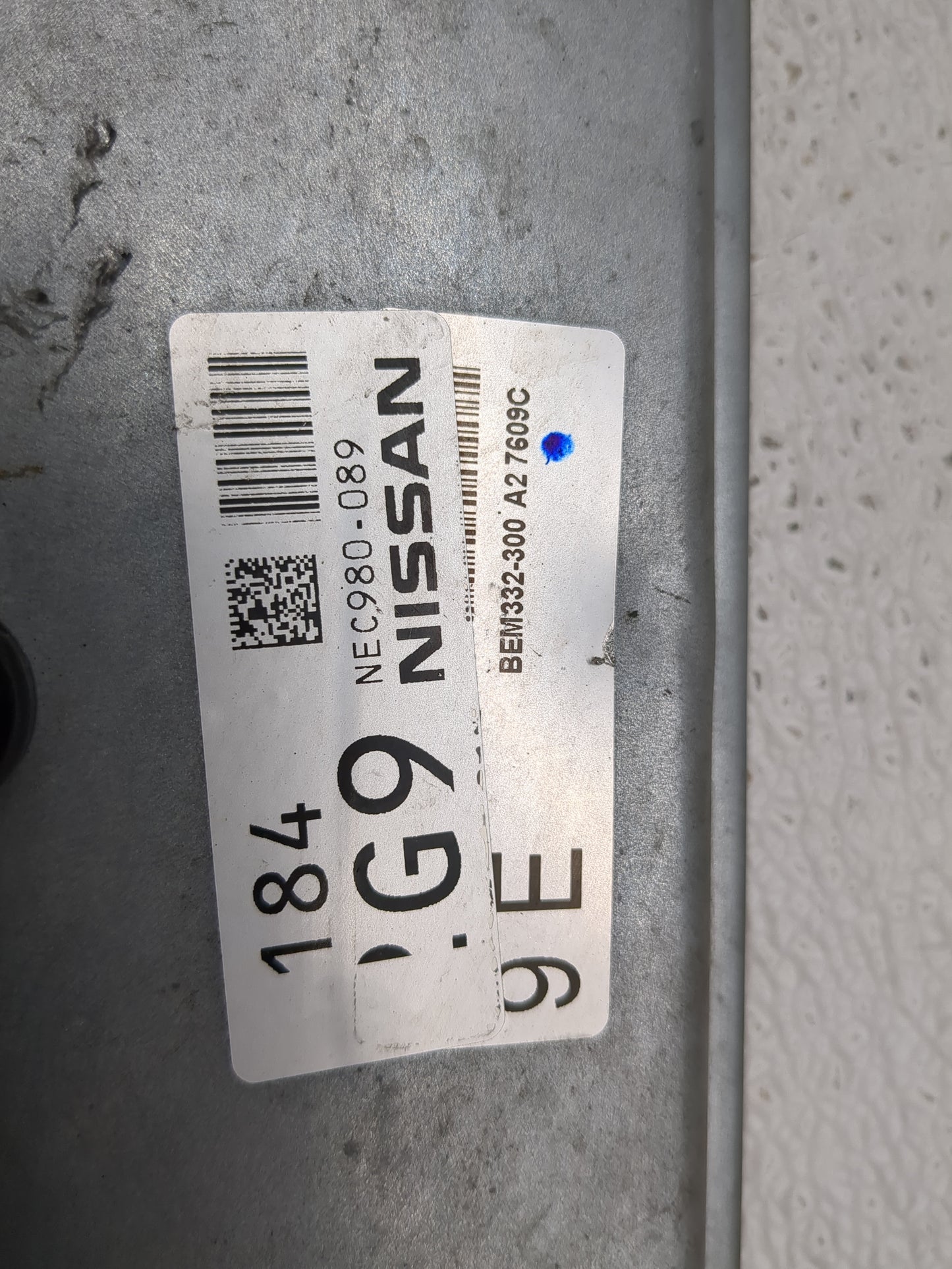 2014-2018 Nissan Versa PCM Engine Control Computer ECU ECM PCU OEM P/N:NEC980-089 Fits Fits 2014 2015 2016 2017 2018 OEM Use