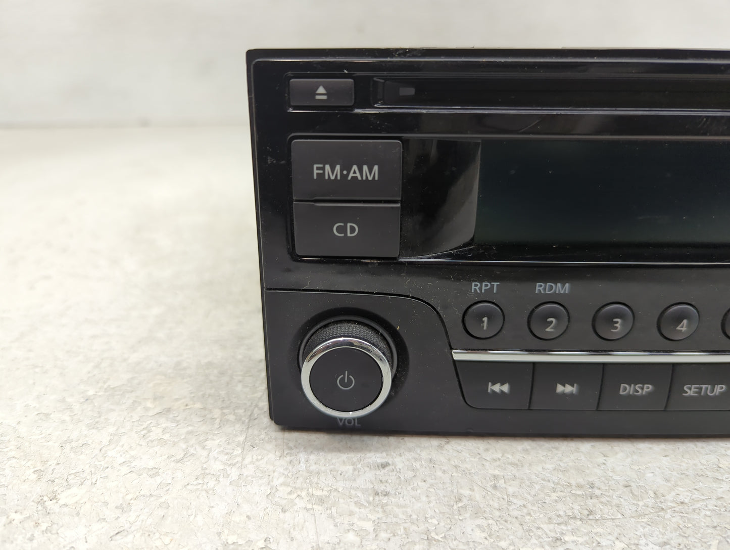 2015-2018 Nissan Versa Radio AM FM Cd Player Receiver Replacement P/N:281859MC1A Fits Fits 2015 2016 2017 2018 OEM Used Auto