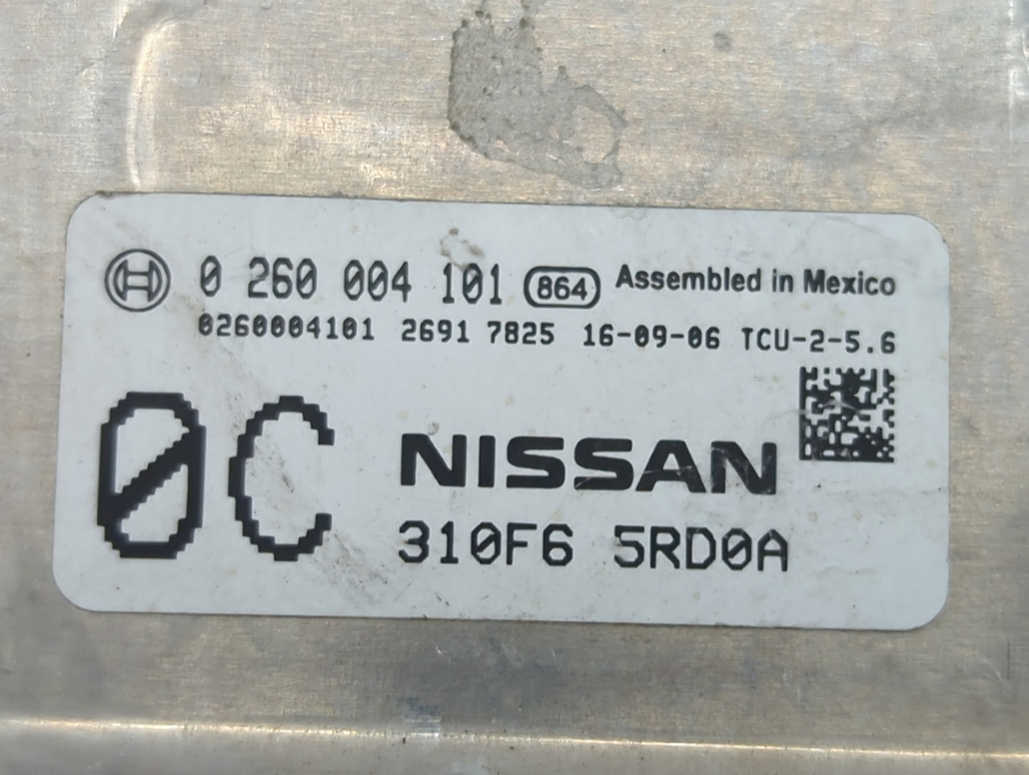 2017-2018 Nissan Versa Transmission Control Module Tcu Tcm - Oemusedautoparts1.com