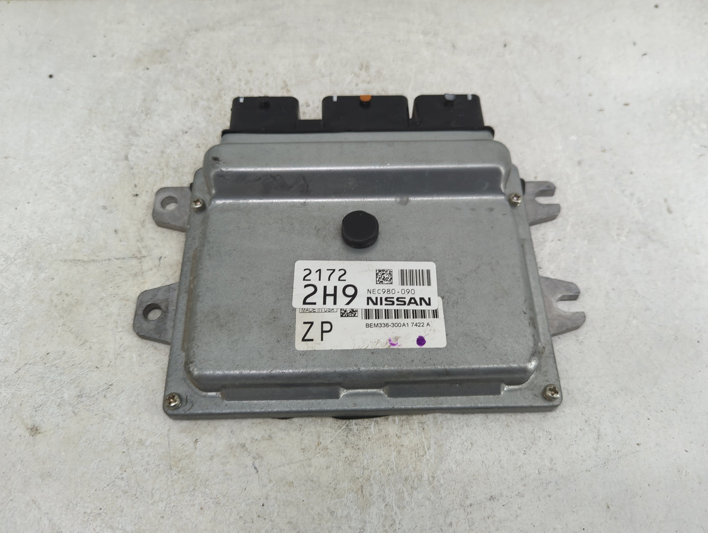 2014-2017 Nissan Versa PCM Engine Control Computer ECU ECM PCU OEM P/N:NEC980-090 BEM336-300A1 Fits Fits 2014 2015 2016 2017