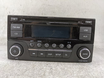 compare product 2014-2019 Nissan Versa Radio AM FM Cd Player Receiver Replacement P/N:28185 9MC1A PN-3653 Fits Fits 2014 2015 2016 2017 2018 2019 OEM Used Auto Parts