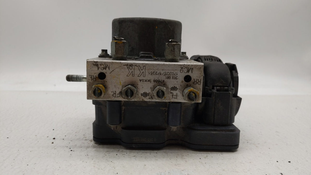 2015-2019 Nissan Versa Anti-Lock Brake ABS Pump Module Actuator OEM P/N:47660 9KS0A 47660 9KL0A Fits Fits 2015 2016 2017 201