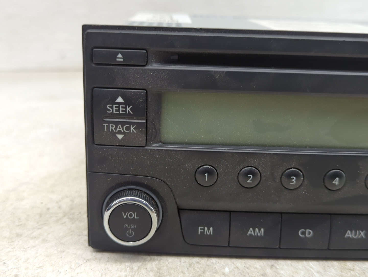 2017 Nissan Versa Radio AM FM Cd Player Receiver Replacement Fits OEM Used Auto Parts - Oemusedautoparts1.com