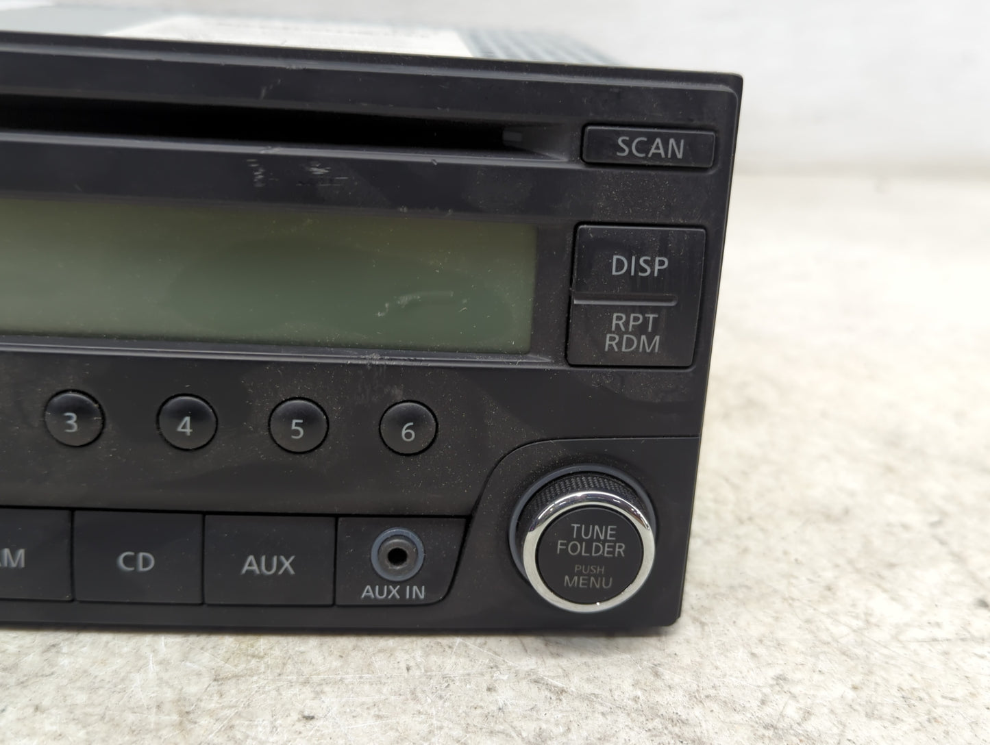 2017 Nissan Versa Radio AM FM Cd Player Receiver Replacement Fits OEM Used Auto Parts - Oemusedautoparts1.com