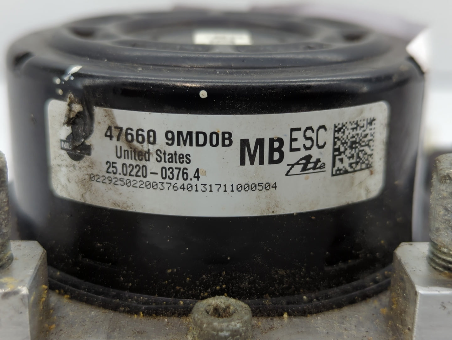 2014-2019 Nissan Versa ABS Pump Control Module Replacement P/N:47660 9MD0B Fits Fits 2014 2015 2016 2017 2018 2019 OEM Used 