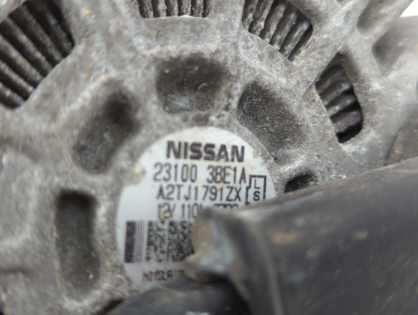 2012-2019 Nissan Versa Alternator Replacement Generator Charging Assembly Engine OEM P/N:23100 3BE1A Fits OEM Used Auto Part