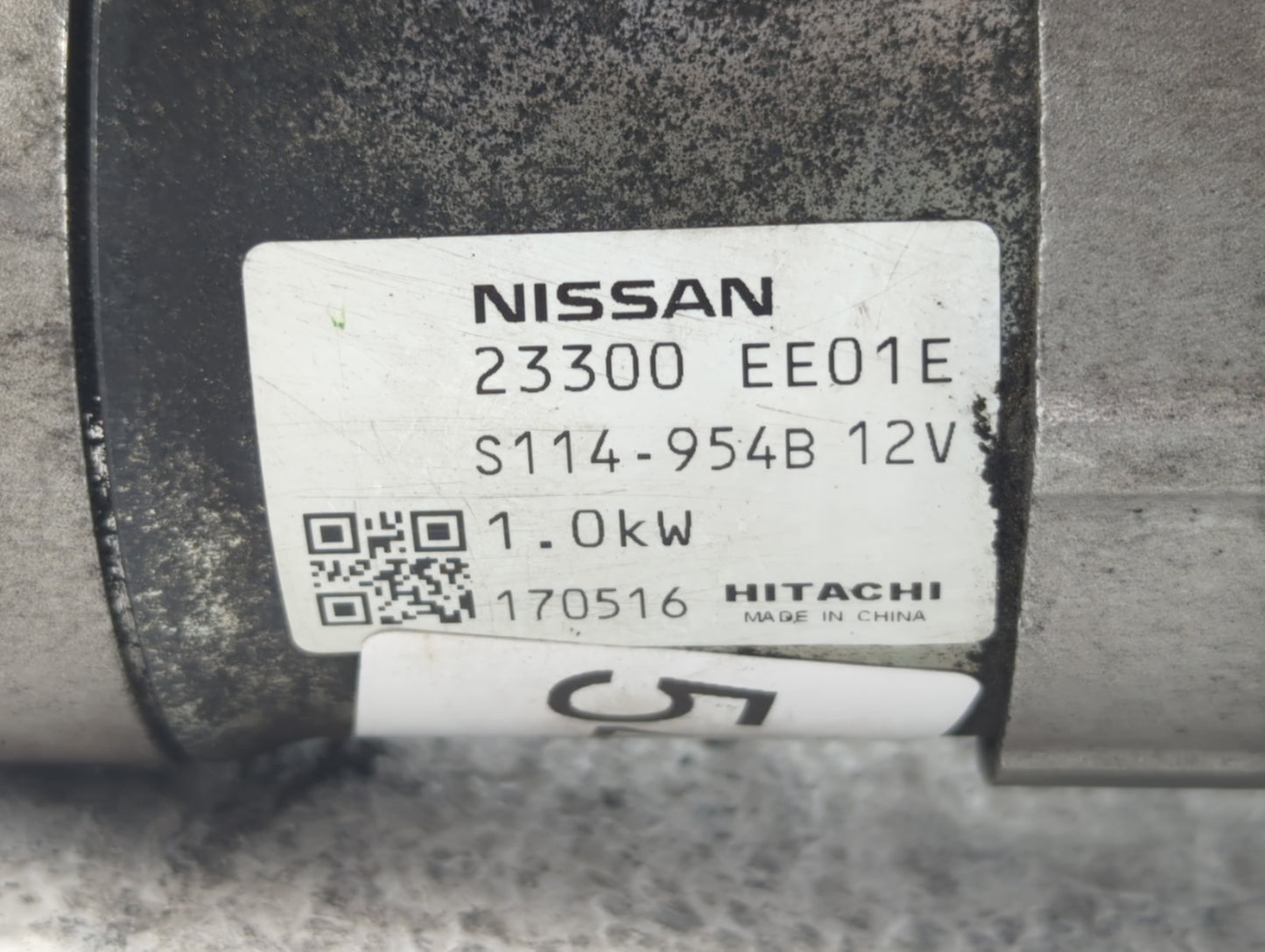 2012-2019 Nissan Versa Car Starter Motor Solenoid OEM P/N:23300 EE01E Fits Fits 2012 2013 2014 2015 2016 2017 2018 2019 OEM 