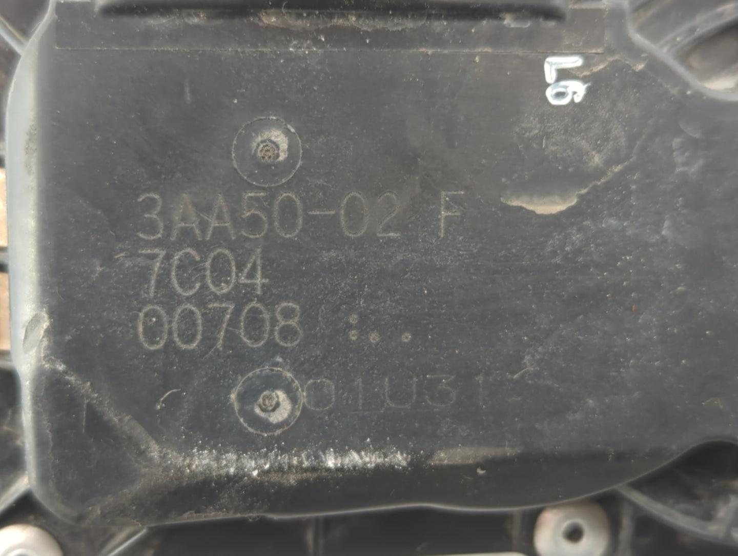 2012-2019 Nissan Versa Throttle Body P/N:3AA50-02 Fits Fits 2012 2013 2014 2015 2016 2017 2018 2019 OEM Used Auto Parts - Oe