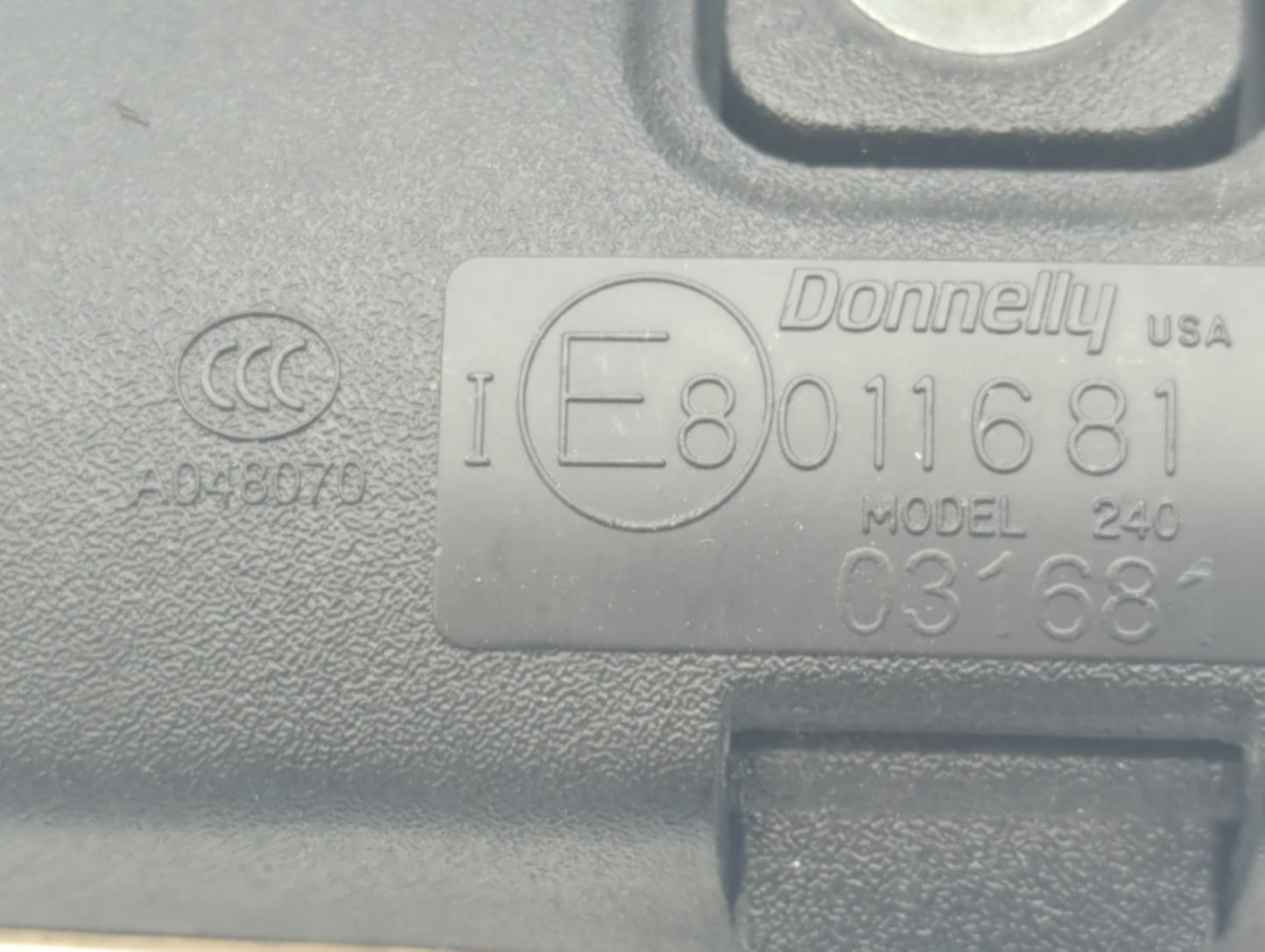 2007-2022 Nissan Versa Interior Rear View Mirror Replacement OEM P/N:031681 E8011681 Fits OEM Used Auto Parts - Oemusedautop