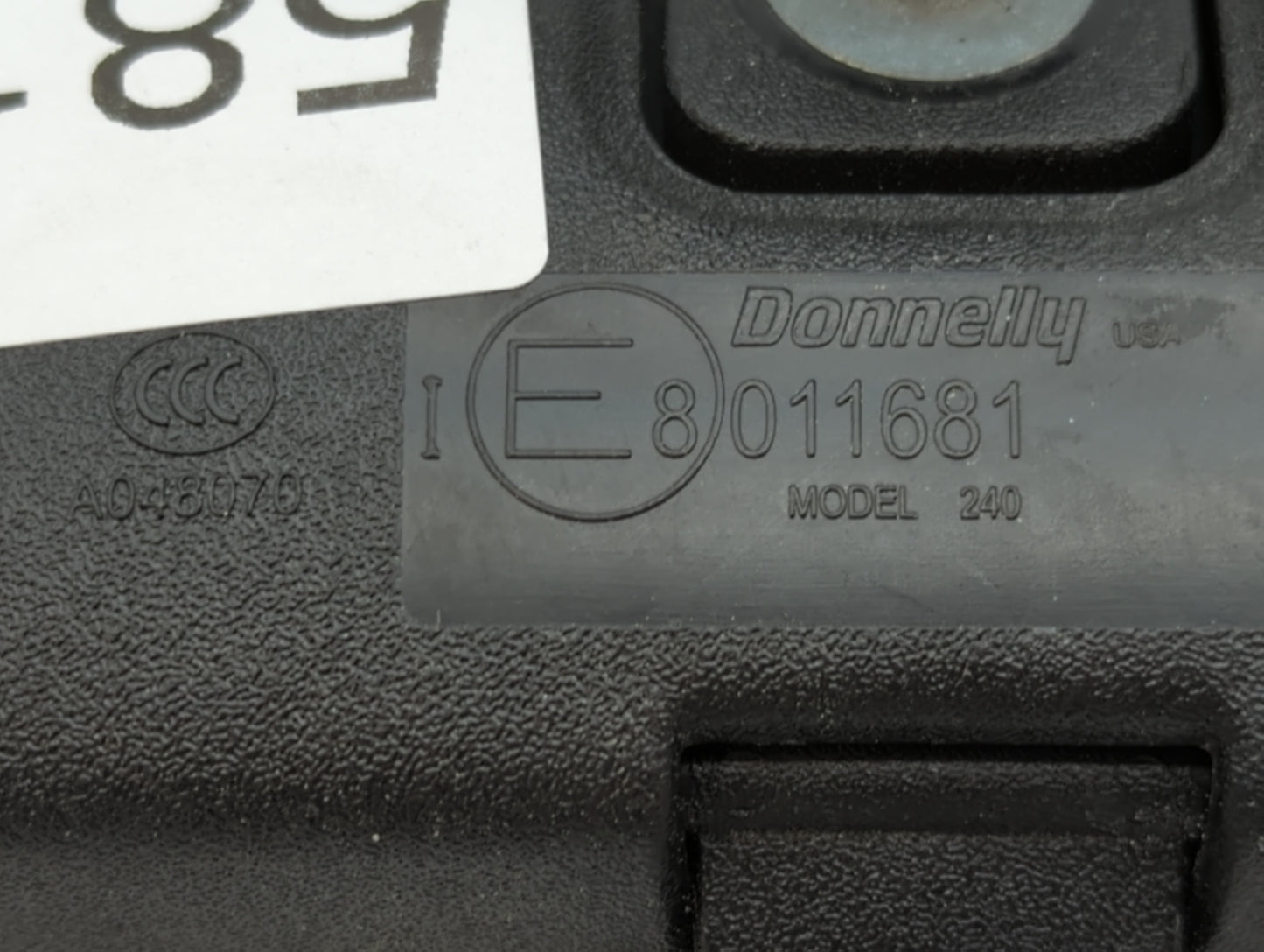 2007-2022 Nissan Versa Interior Rear View Mirror Replacement OEM P/N:031681 E8011681 Fits OEM Used Auto Parts - Oemusedautop