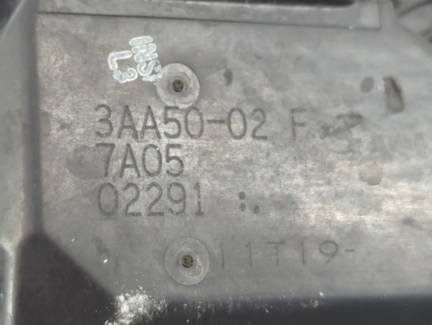 2012-2019 Nissan Versa Throttle Body P/N:3AA50-02 F Fits Fits 2012 2013 2014 2015 2016 2017 2018 2019 OEM Used Auto Parts - 