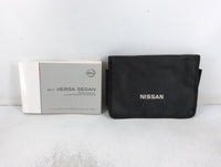 2017 Nissan Versa Owners Manual Book Guide P/N:OM17EM ON17U1 OEM Used Auto Parts - Oemusedautoparts1.com