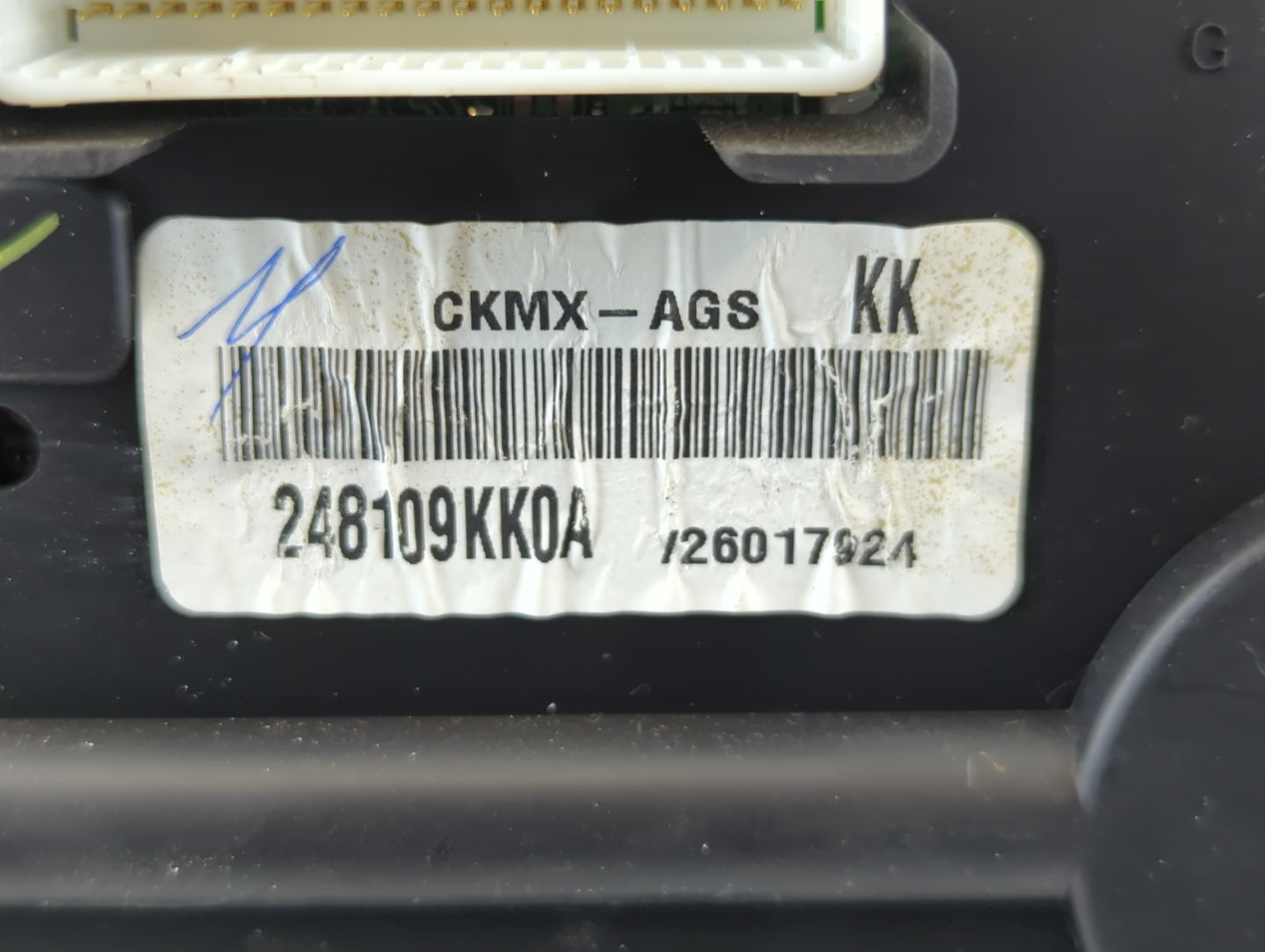 2015-2018 Nissan Versa Instrument Cluster Speedometer Gauges P/N:248109KK0A Fits Fits 2015 2016 2017 2018 OEM Used Auto Part
