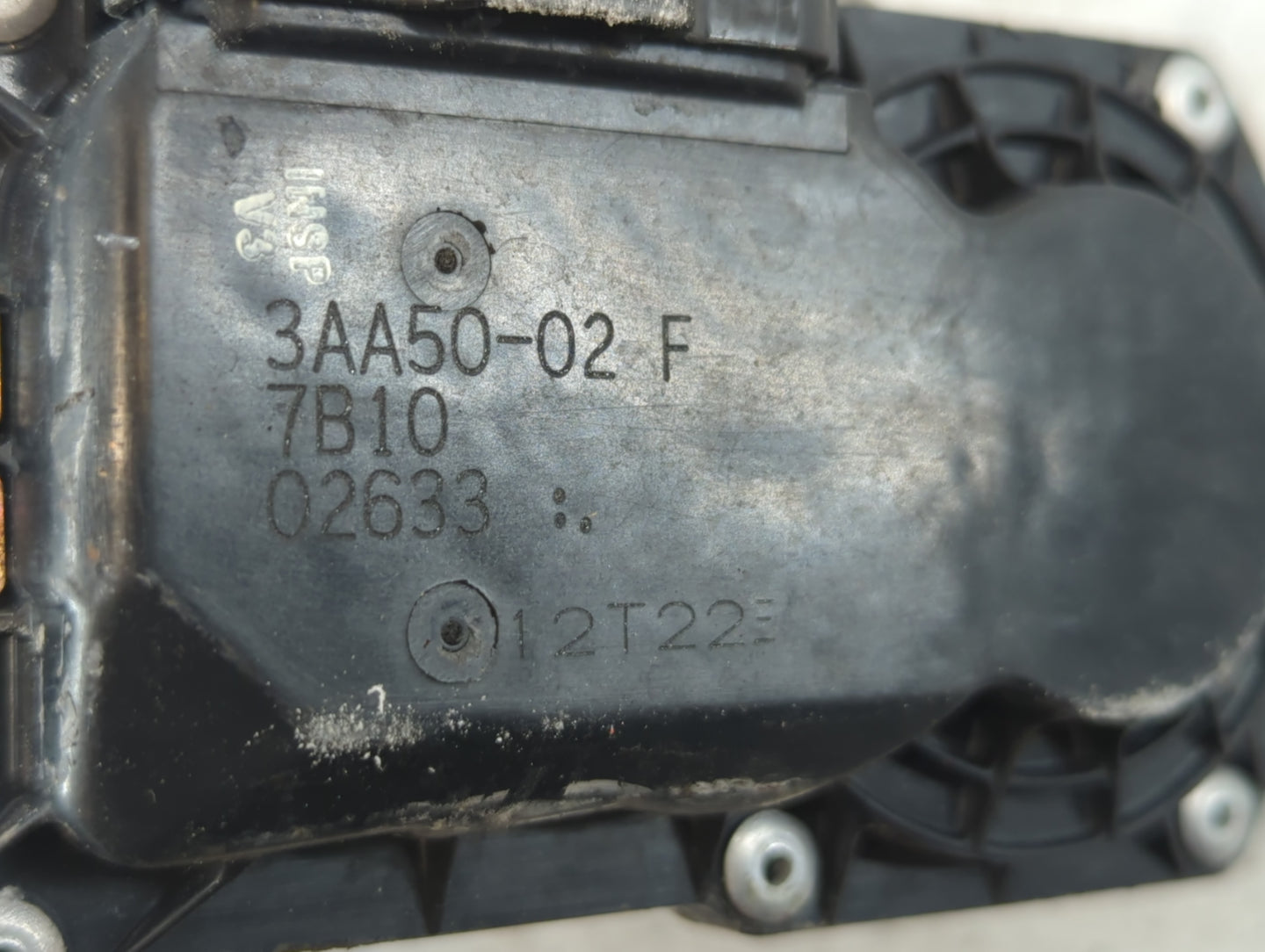 2012-2019 Nissan Versa Throttle Body P/N:3AA50-02 F Fits Fits 2012 2013 2014 2015 2016 2017 2018 2019 OEM Used Auto Parts - 