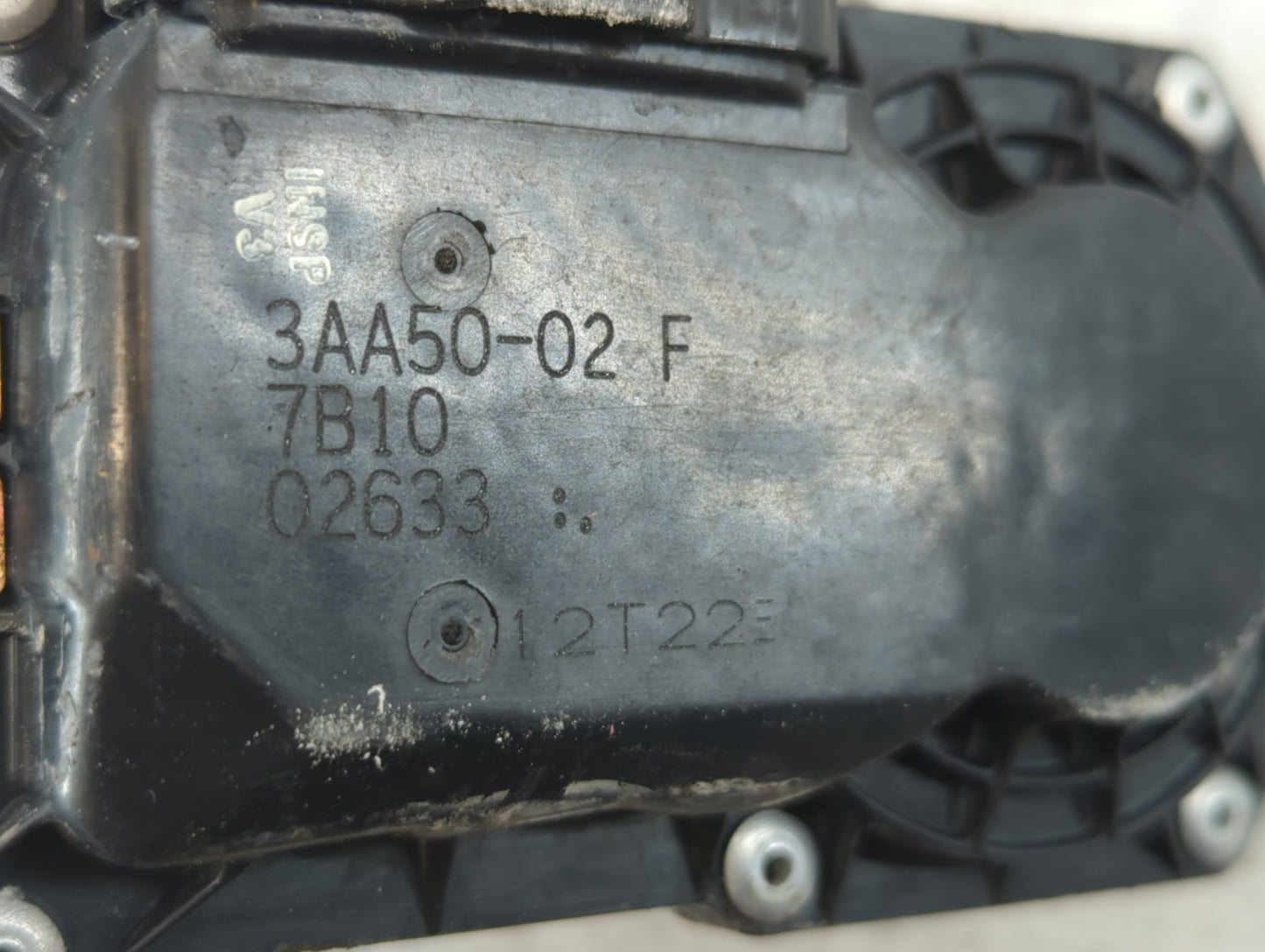 2012-2019 Nissan Versa Throttle Body P/N:3AA50-02 F Fits Fits 2012 2013 2014 2015 2016 2017 2018 2019 OEM Used Auto Parts - 
