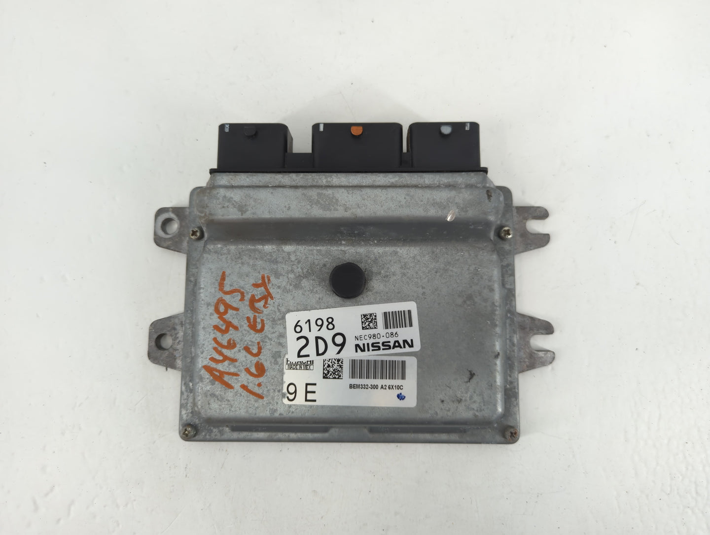 2014-2018 Nissan Versa PCM Engine Control Computer ECU ECM PCU OEM P/N:6198 2D9 NEC980-086 Fits Fits 2014 2015 2016 2017 201