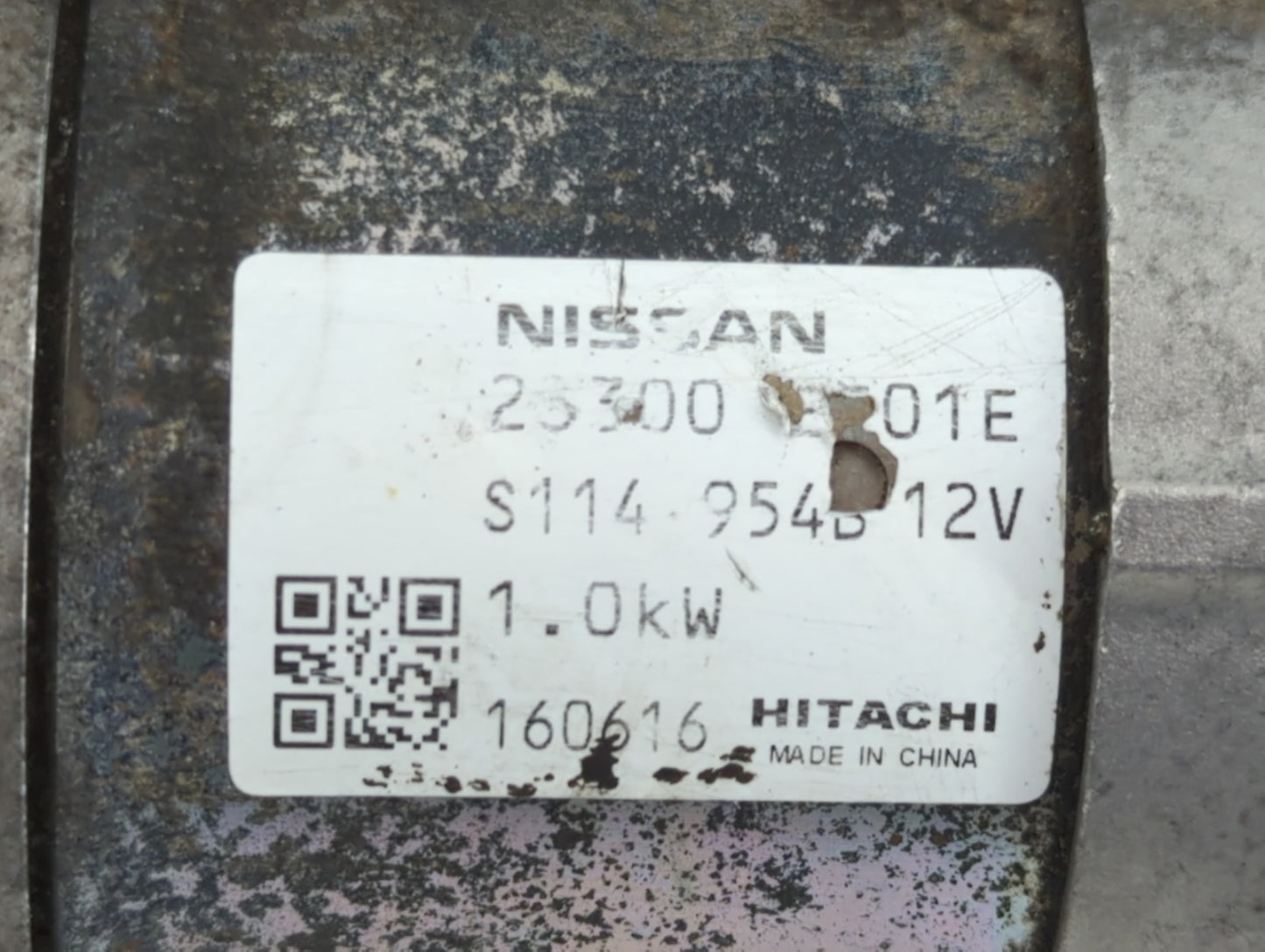 2012-2019 Nissan Versa Car Starter Motor Solenoid OEM P/N:S114-954B 23300 EE01E Fits Fits 2012 2013 2014 2015 2016 2017 2018