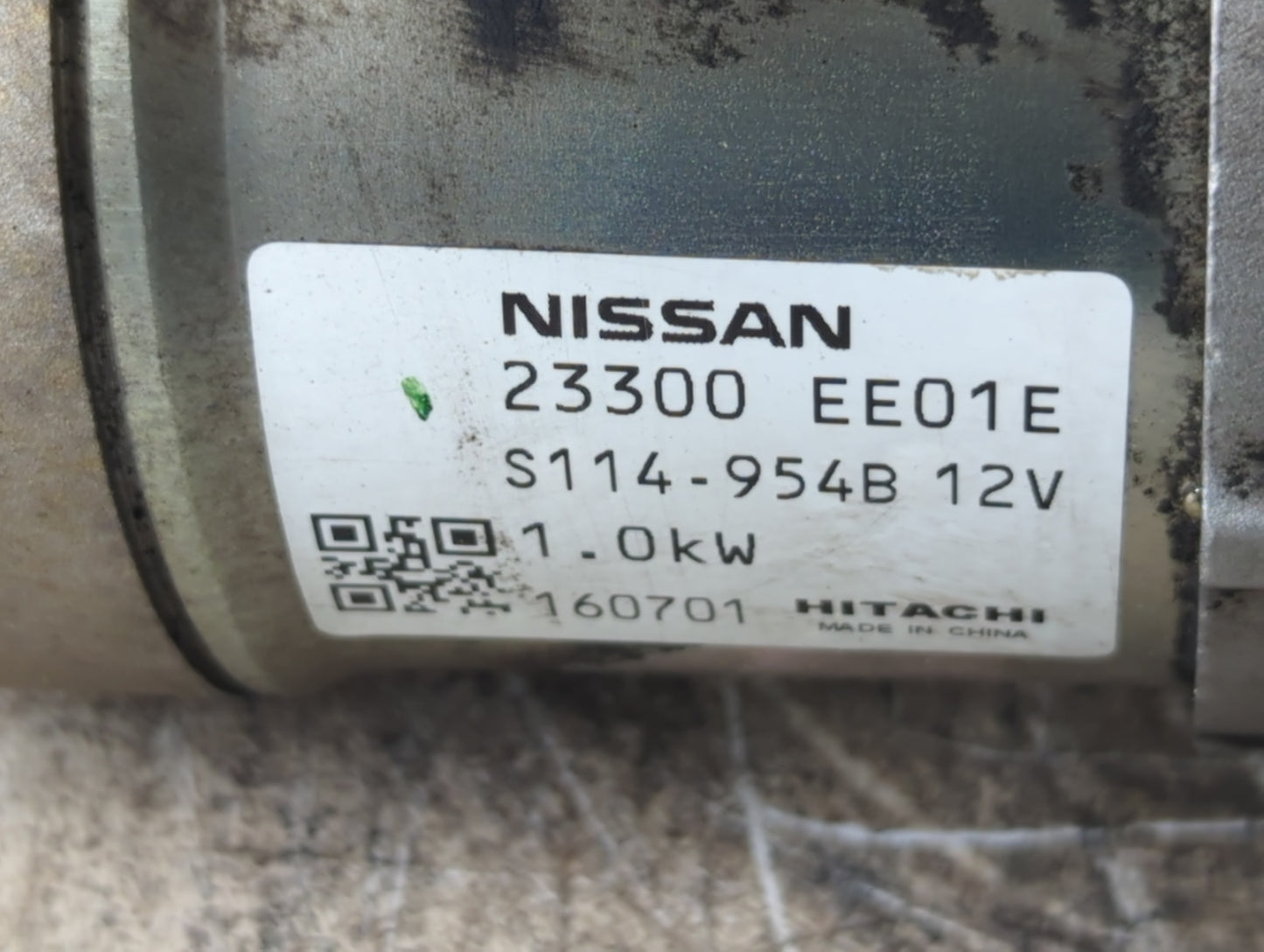 2012-2019 Nissan Versa Car Starter Motor Solenoid OEM P/N:23300 EE01E Fits Fits 2012 2013 2014 2015 2016 2017 2018 2019 OEM 