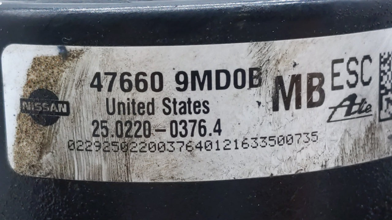 2014-2019 Nissan Versa Note ABS Pump Control Module Replacement P/N:47660 9MD0B 47660 3WC0B Fits OEM Used Auto Parts - Oemus