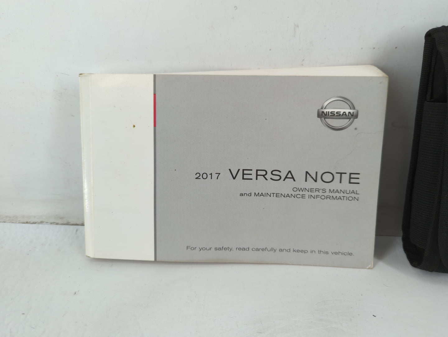 2017 Nissan Versa Note Owners Manual Book Guide P/N:OM17EA 0E12U0 OEM Used Auto Parts - Oemusedautoparts1.com