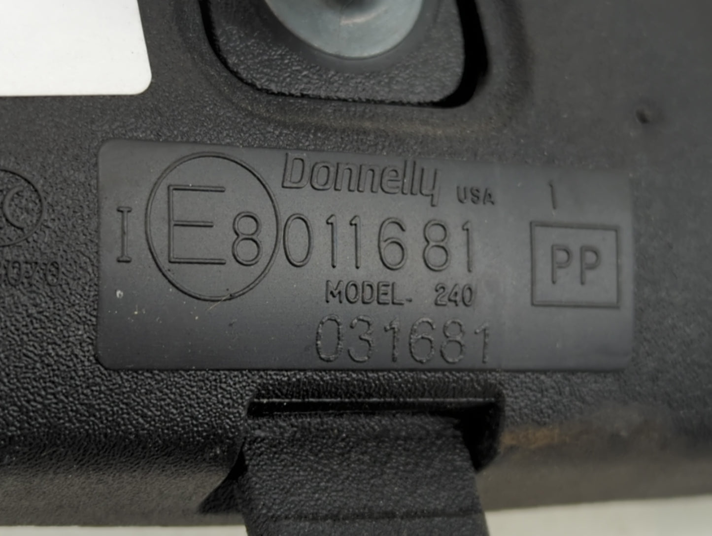 2017 Nissan Versa Note Interior Rear View Mirror Replacement OEM P/N:E8011681 Fits OEM Used Auto Parts - Oemusedautoparts1.c