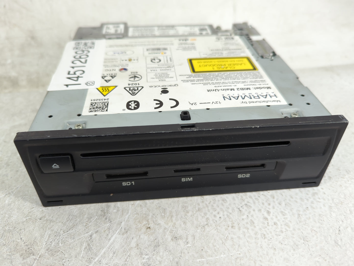2017 Porsche Macan Information-gps-tv Control Module - Oemusedautoparts1.com