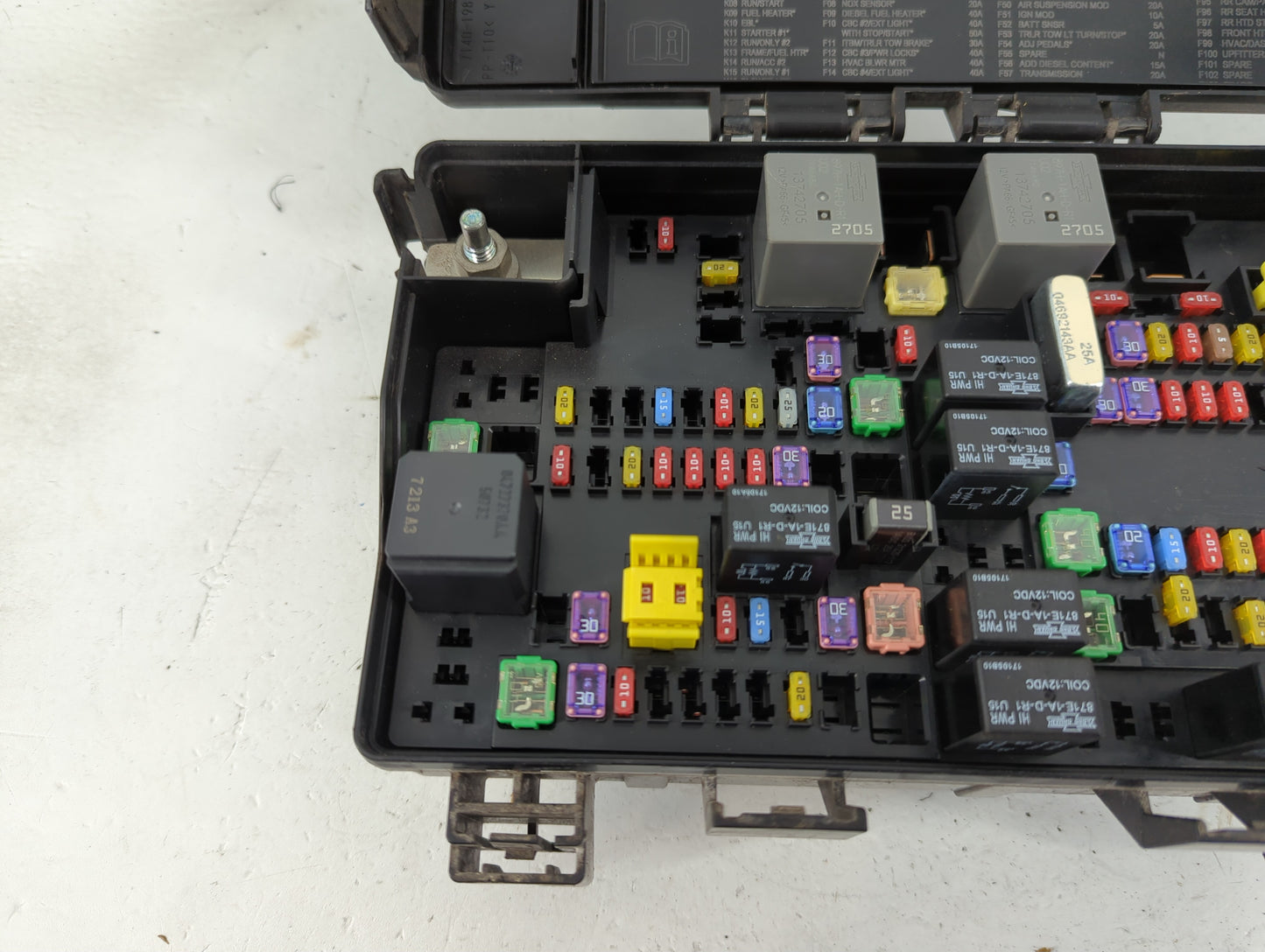 Ram 1500 Fusebox Fuse Box Relay Module Tipm P68322371ab - Oemusedautoparts1.com