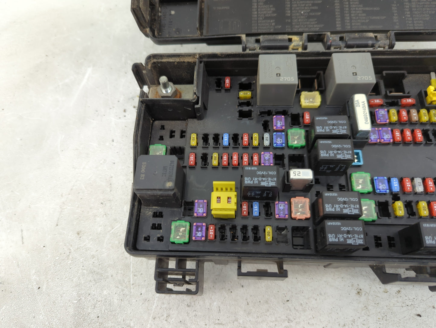Ram 1500 Fusebox Fuse Box Relay Module Tipm 7140-1980-30|p68322371ab - Oemusedautoparts1.com