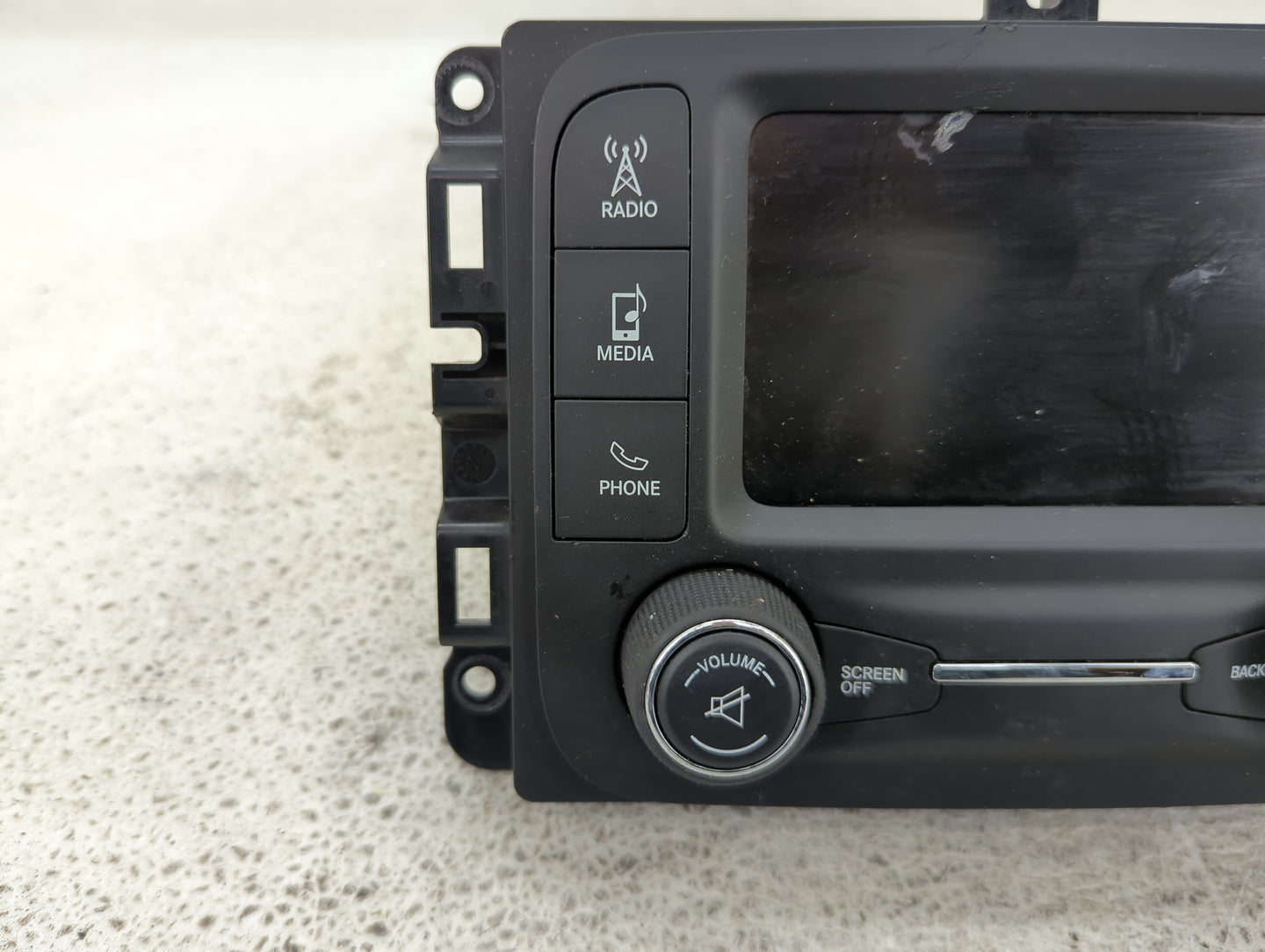 2017 Ram 1500 Radio AM FM Cd Player Receiver Replacement P/N:P68271367AC VP2, Y7OVP2, 7812H-VP2, A2C7547250300 Fits OEM Used