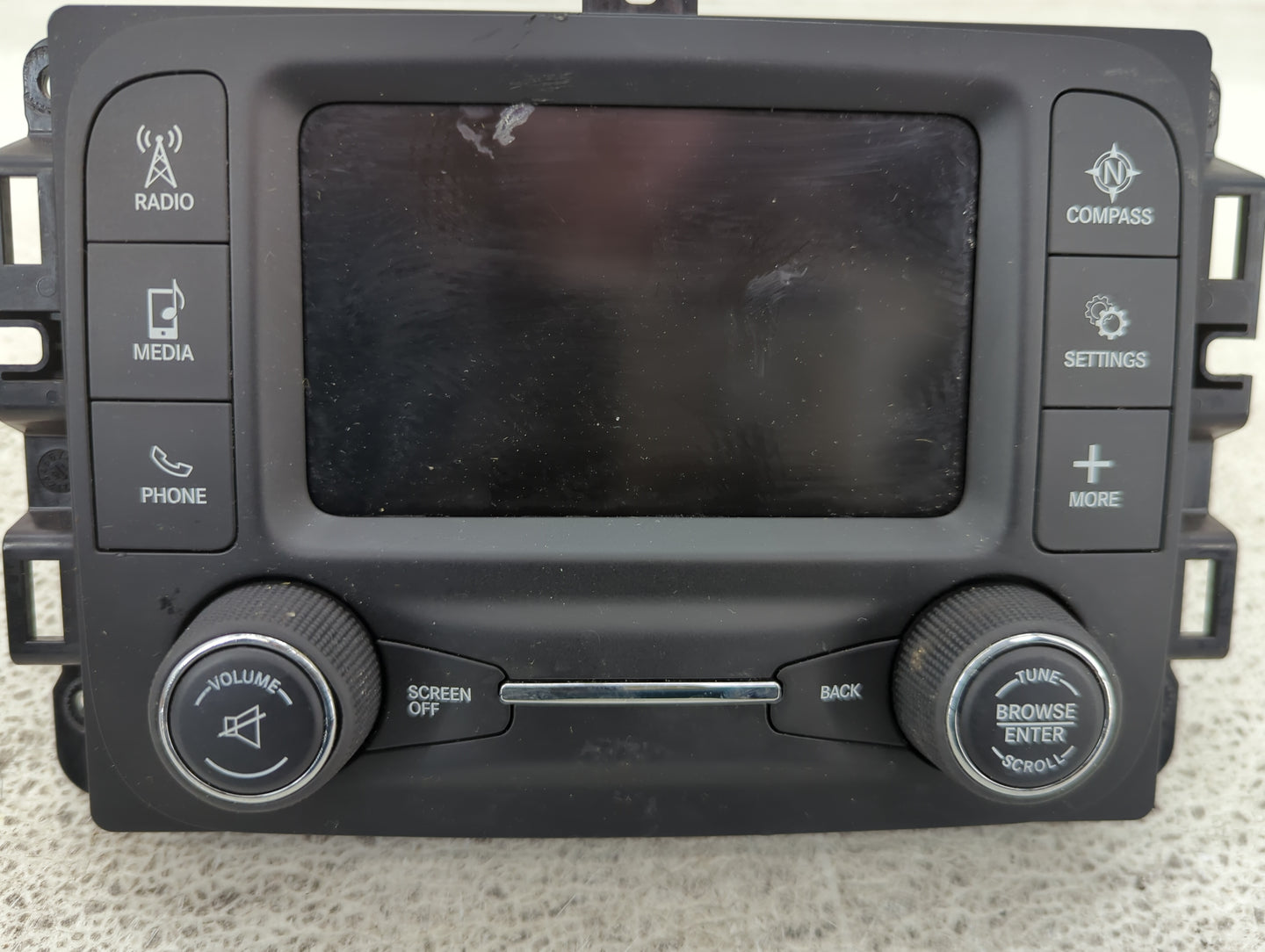 2017 Ram 1500 Radio AM FM Cd Player Receiver Replacement P/N:P68271367AC VP2, Y7OVP2, 7812H-VP2, A2C7547250300 Fits OEM Used