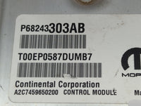 2016-2020 Ram 1500 PCM Engine Control Computer ECU ECM PCU OEM P/N:P68243303AB T00EP0587DUMB7 Fits Fits 2016 2017 2018 2019 