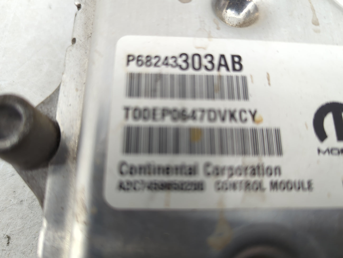 2016-2020 Ram 1500 PCM Engine Control Computer ECU ECM PCU OEM P/N:P68243303AB T00EP0647DVKCY Fits Fits 2016 2017 2018 2019 