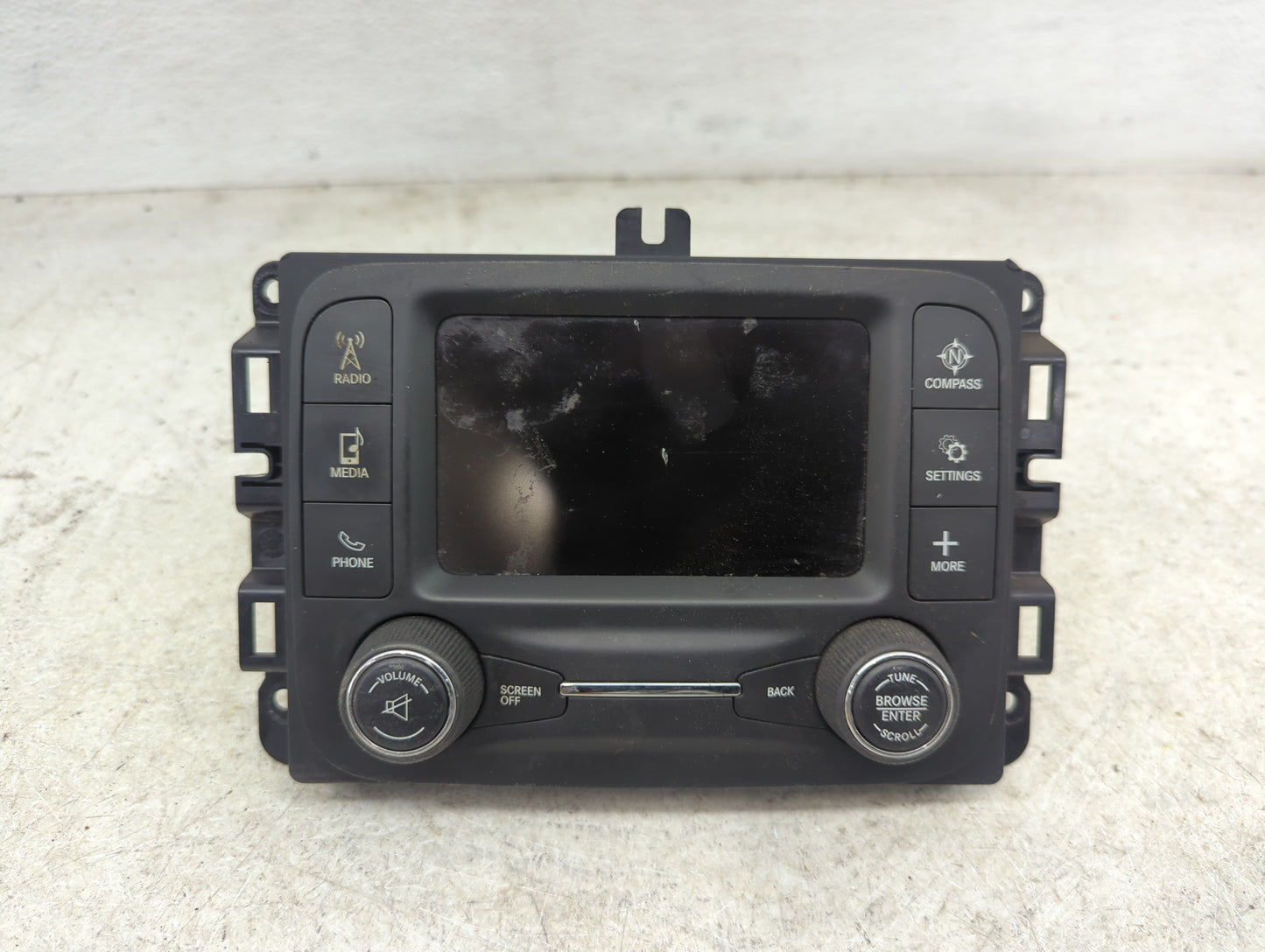 2017 Ram 1500 Radio AM FM Cd Player Receiver Replacement P/N:P68271367AC TVPQN2446H027D, VP2 Fits OEM Used Auto Parts - Oemu